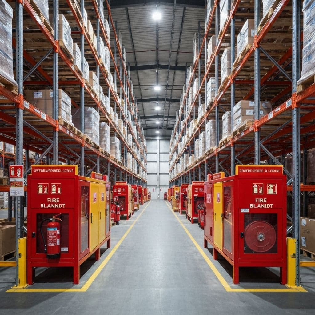 Fire safety background